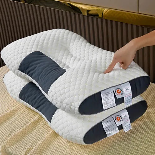 Almohada Cervical Ortopédica Con Soporte Ergonómico Lavable