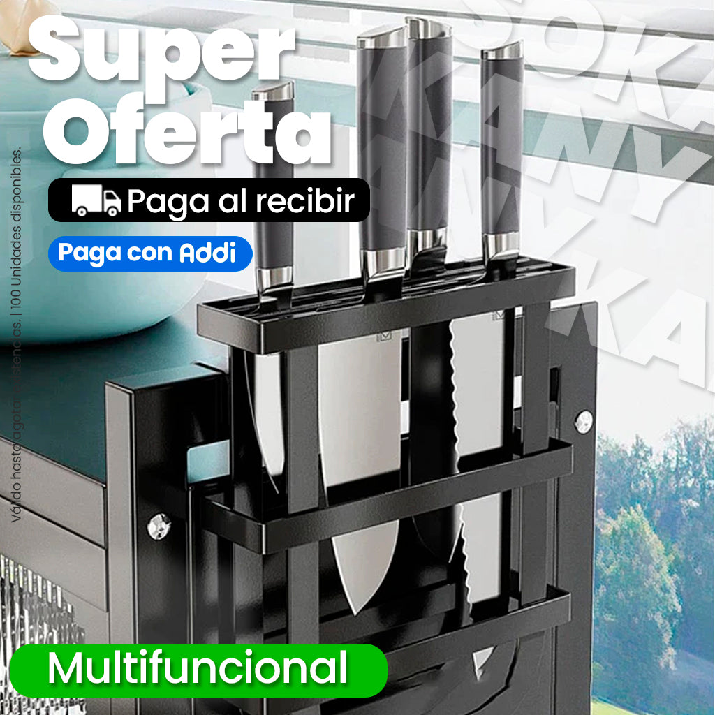 Organizador Escurridor de Platos con Tapa de 65 cm y 85 cm Acero Inoxidable Negro BlackFriday