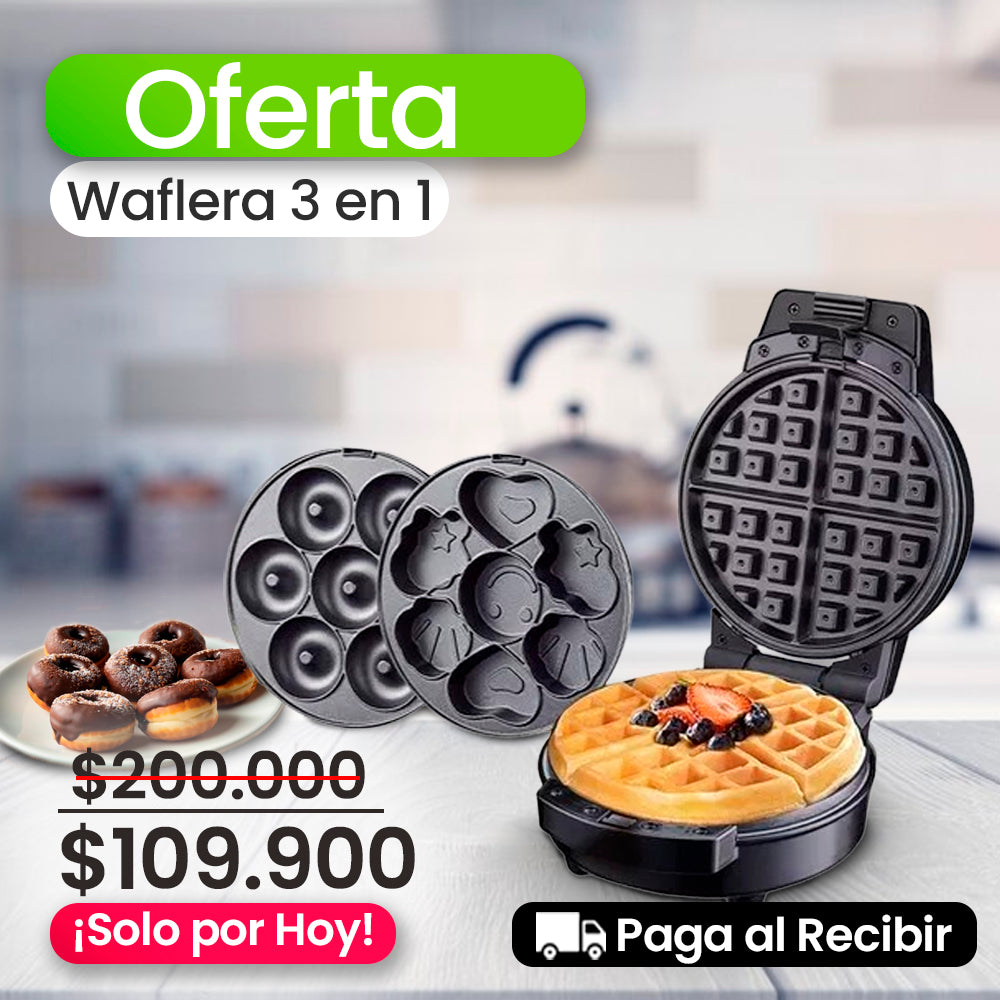 Mini Waflera 3 en 1