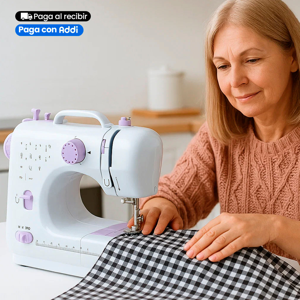 Mini Máquina de Coser Portátil con Mesa
